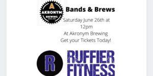 Ruffier Fitness Bands and Brews Event | Akronym Brewing Company