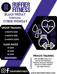 Group Personal Training Deals Black Friday