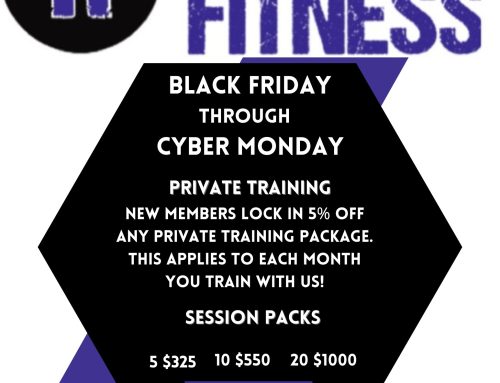 Unbeatable Personal Training Deals are Back for Black Friday!