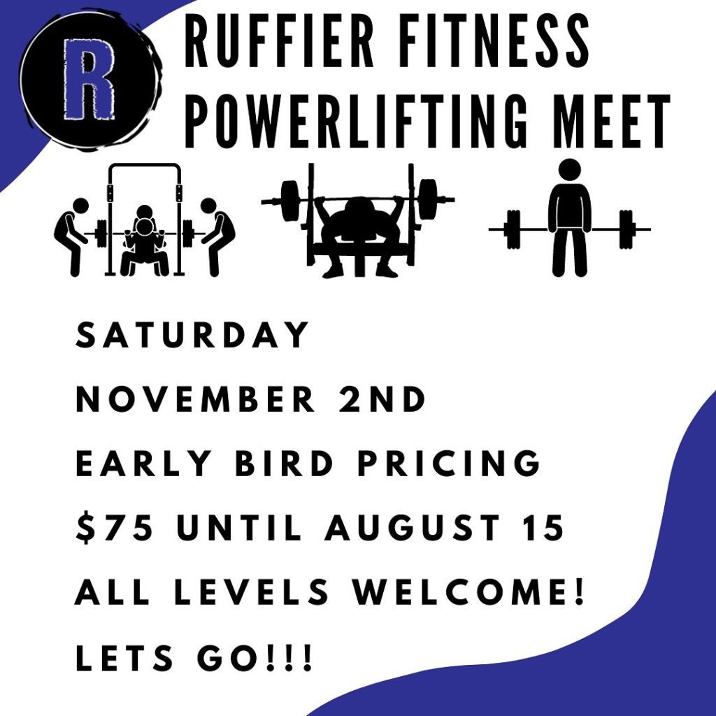 Ruffier fitness powerlifting comp