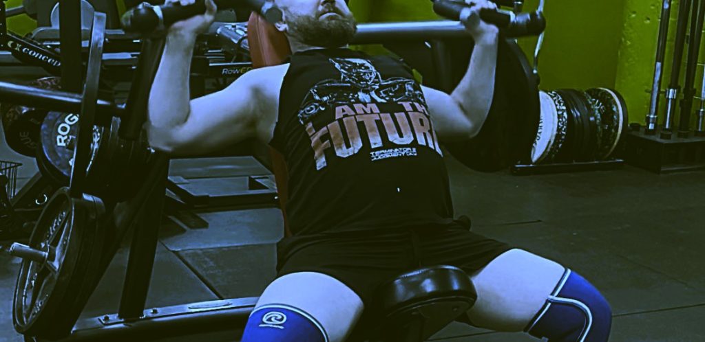 Shoulder press hero image ruffier fitness akron personal training